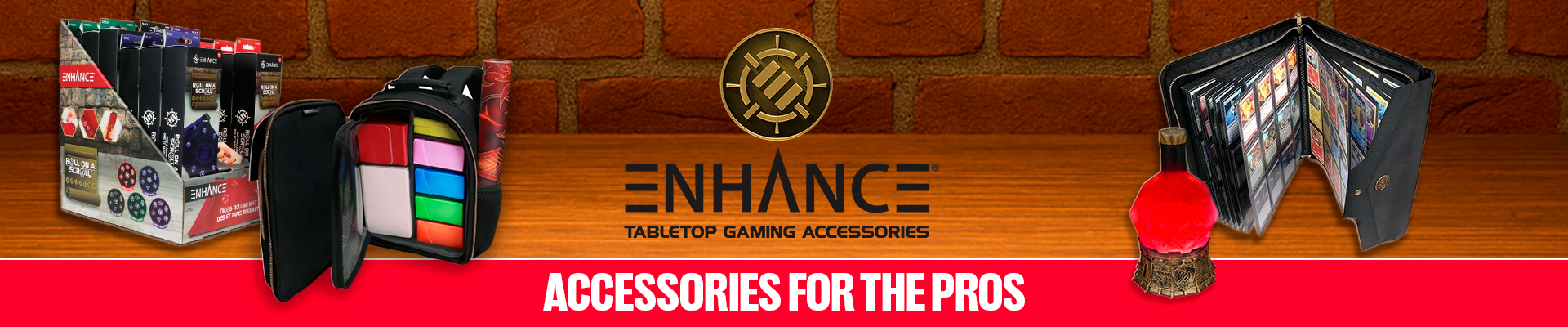 ACCESSORIES FOR TCGS, BOARD GAMES AND ROLE-PLAYING GAMES